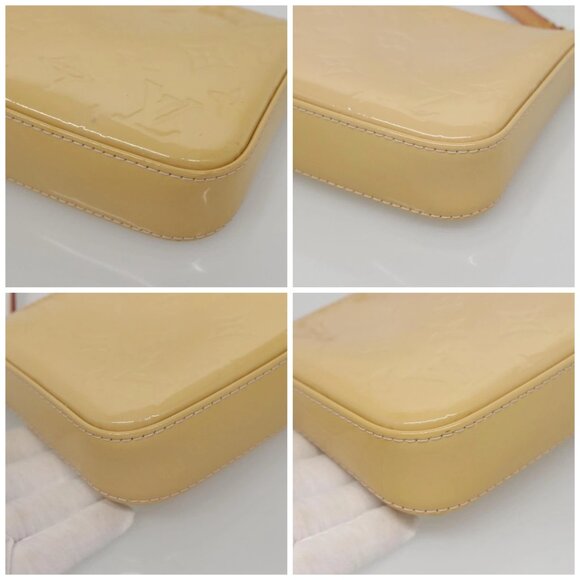 LOUIS VUITTON Vernis Pochette Accessoires Rose Angelique M90072 LV Auth 135464 - Picture 15 of 16